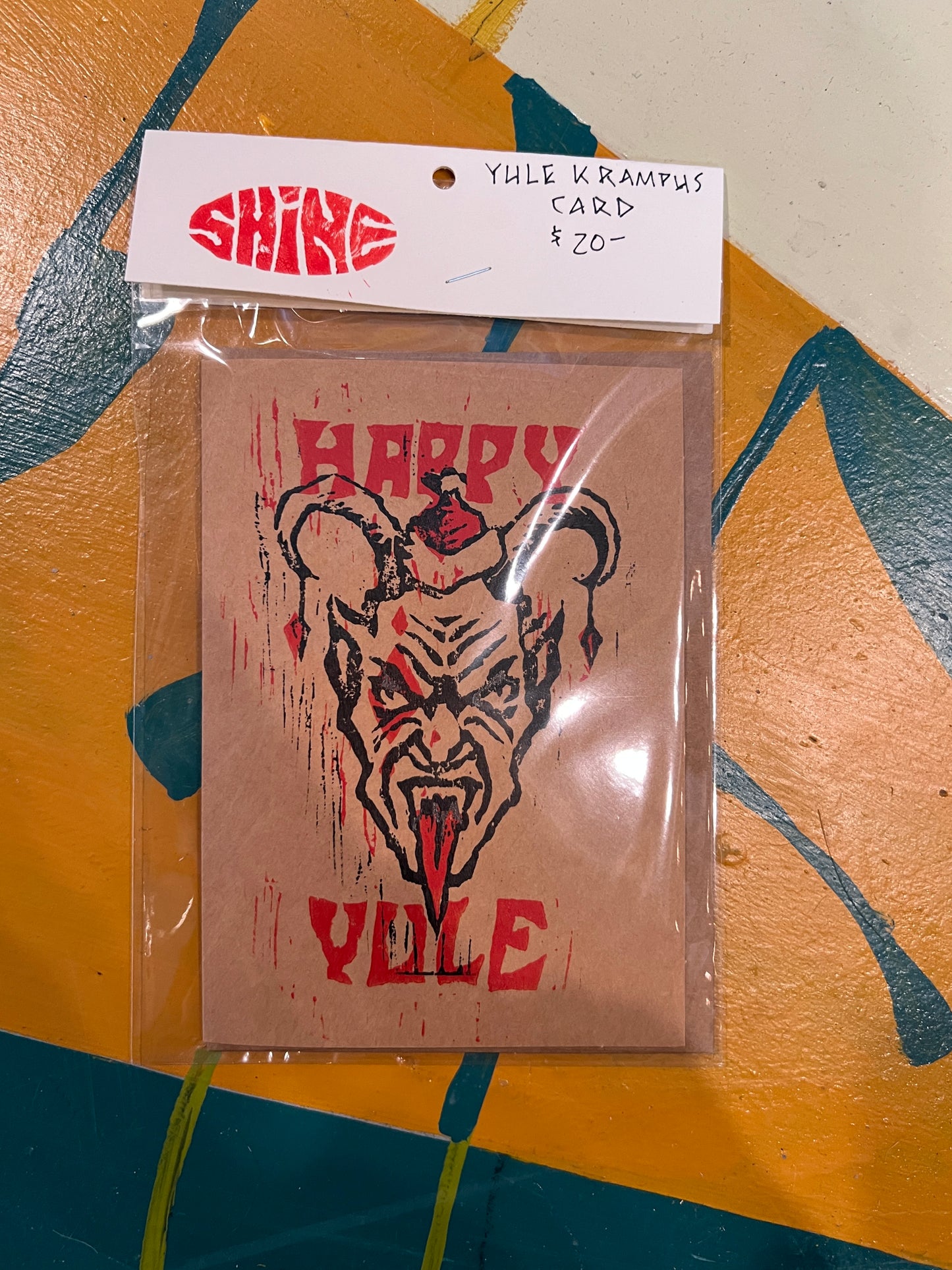 Yule Krampus Card