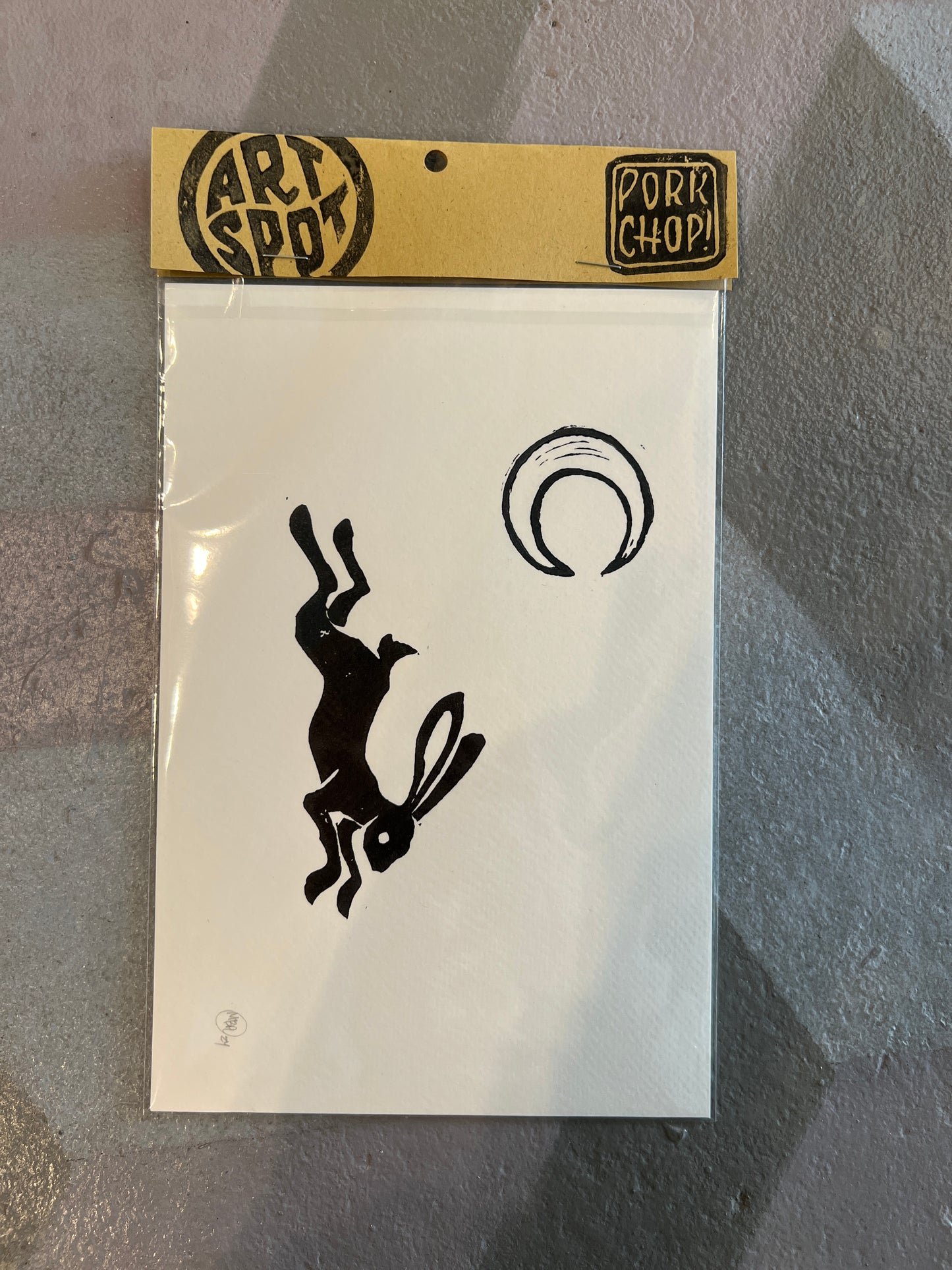 Moon Rabbit Print