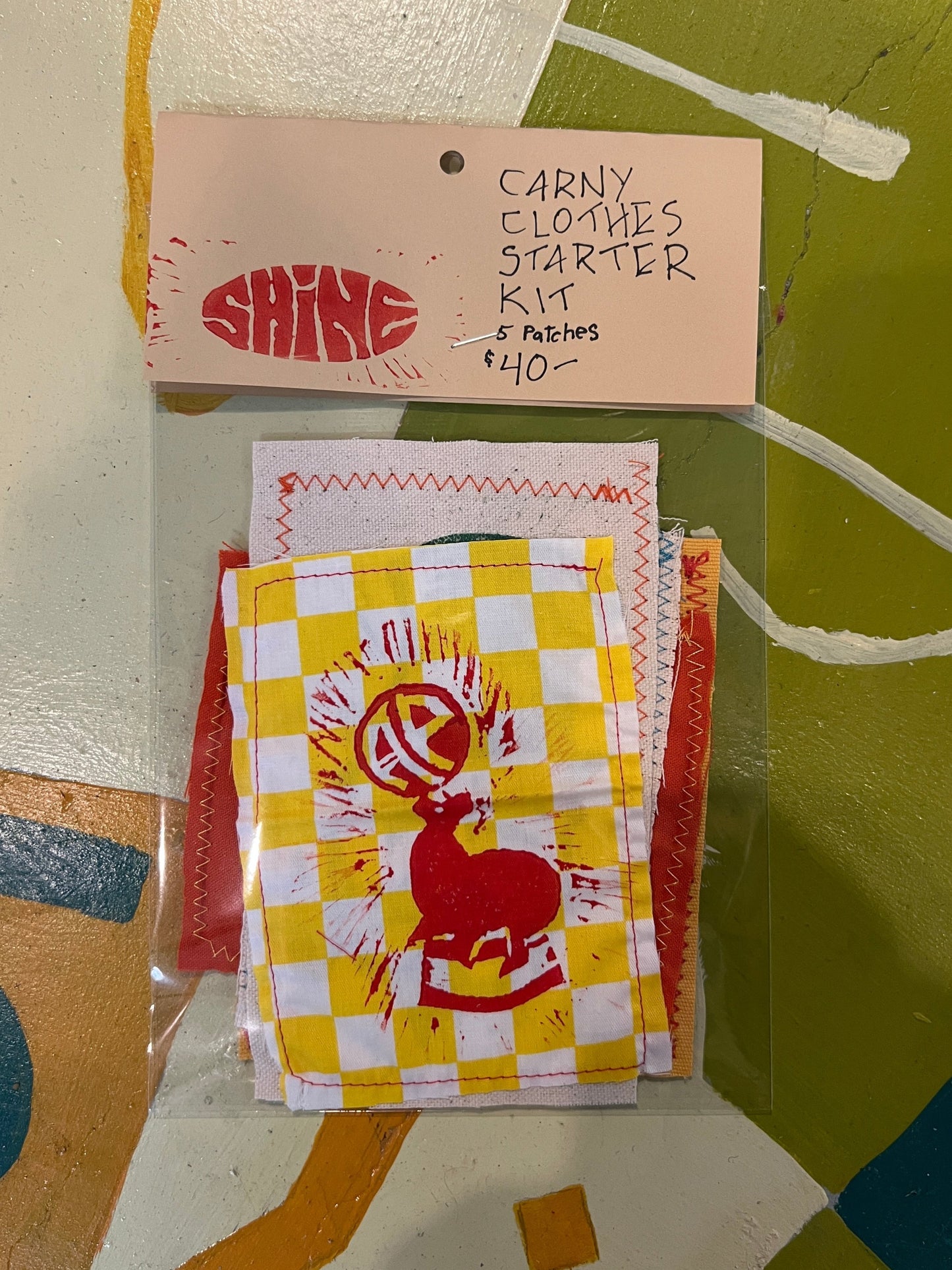 Carny Clothes Starter Kit- Patches