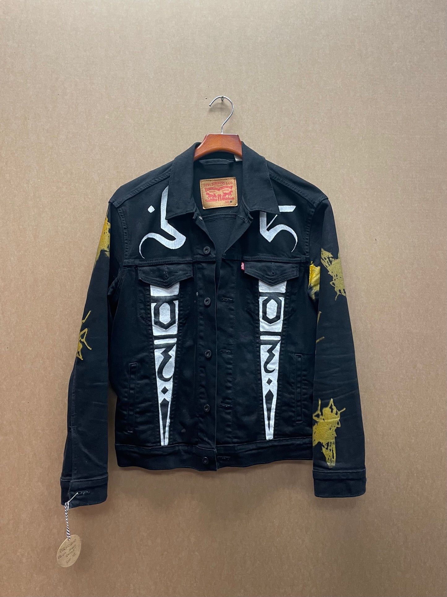 Diptera Oracle Painted Denim Jacket