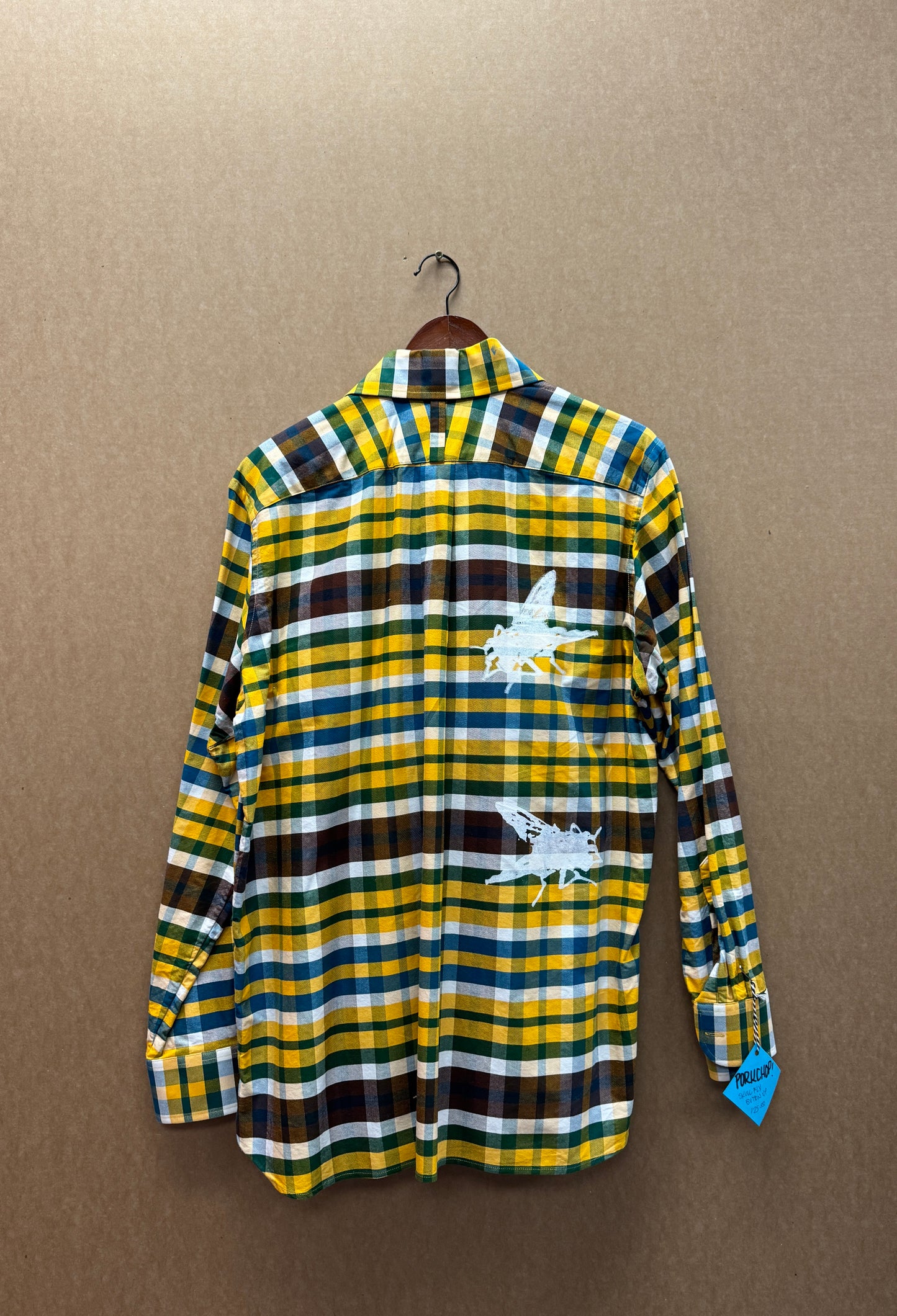 Skull & Fly Button Up
