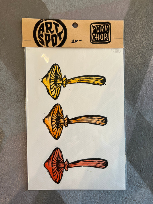 Mushroom Print