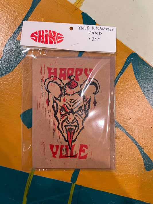 Yule Krampus Card