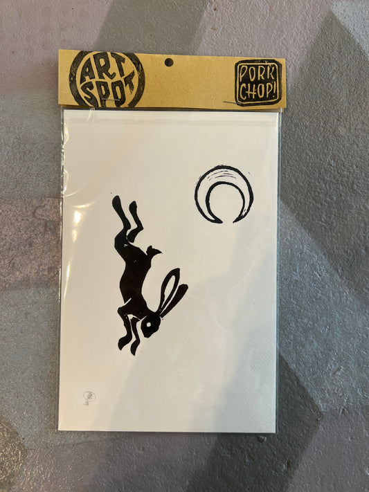 Moon Rabbit Print