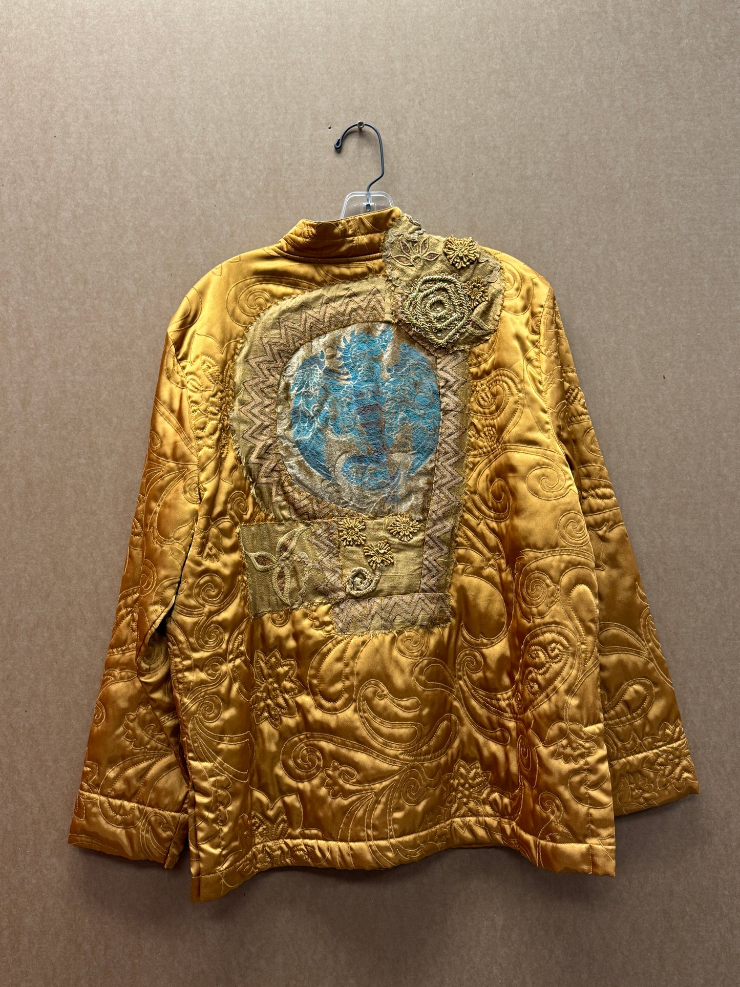 Gold Quilted Jacket